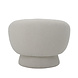 Bloomingville Ted loungestoel - wit Bloomingville Ted loungestoel - wit
