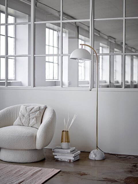 Bloomingville Ted lounge chair - white