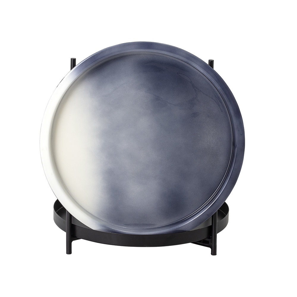 Bloomingville Table d'appoint Adelina métal - gris