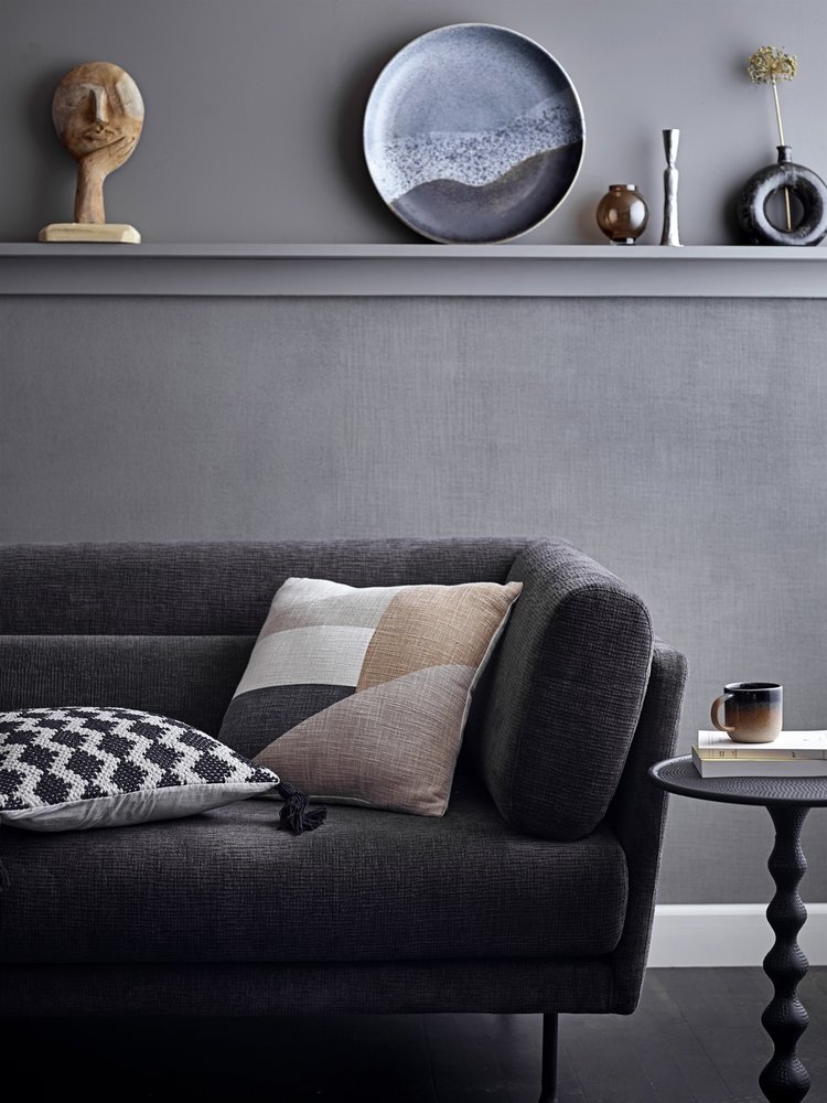 Bloomingville Table d'appoint Anka aluminium - noir