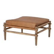 Bloomingville Aysia stool leather natural Bloomingville Aysia stool leather natural
