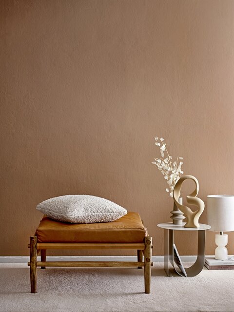 Bloomingville Aysia kruk leer- naturel