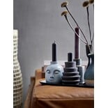 Bloomingville Aysia stool leather natural Bloomingville Aysia stool leather natural
