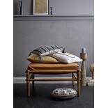 Bloomingville Aysia Hocker Leder natürlich Bloomingville Aysia Hocker Leder natürlich