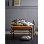 Bloomingville Aysia stool leather natural Bloomingville Aysia stool leather natural
