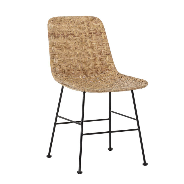 Bloomingville Kitty dining chair rattan - natural