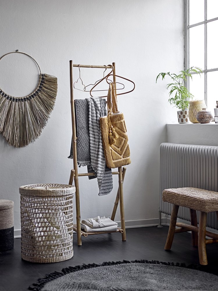 Bloomingville (washing) baskets with lid - set of 2 pieces