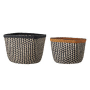 Bloomingville Basket of abaca - set of 2