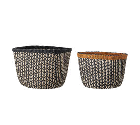 Bloomingville Abaca-Korb - 2er-Set Bloomingville Abaca-Korb - 2er-Set