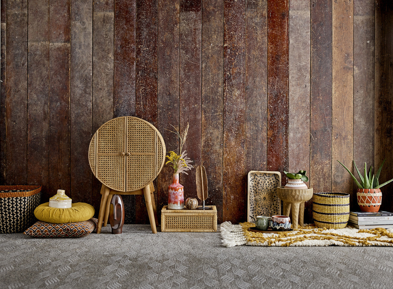 Bloomingville Korg med abaca - uppsättning av 2 Bloomingville Korg med abaca - uppsättning av 2