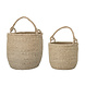 Bloomingville Korb mit Griff Seegras 2er Set Bloomingville Korb mit Griff Seegras 2er Set