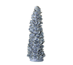 Bloomingville Decoration object pottery - blue Bloomingville Decoration object pottery - blue