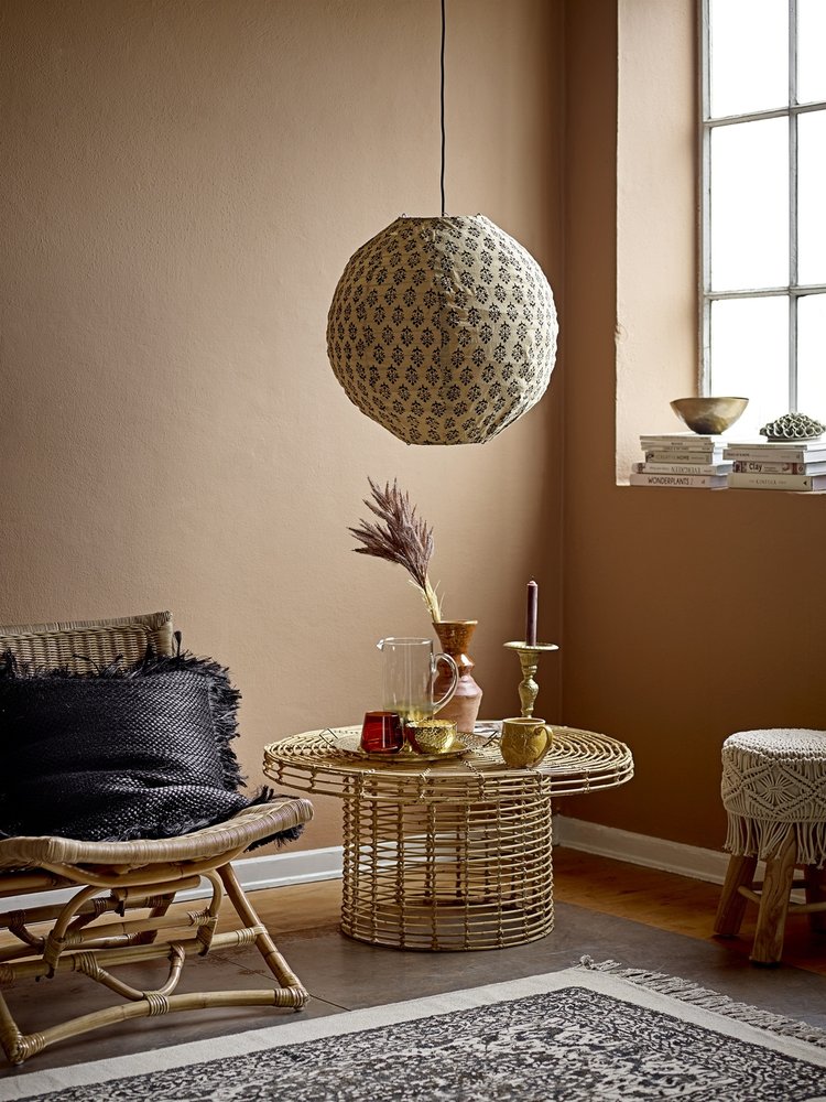 Bloomingville Alfombra de algodón - negro Bloomingville Alfombra de algodón - negro