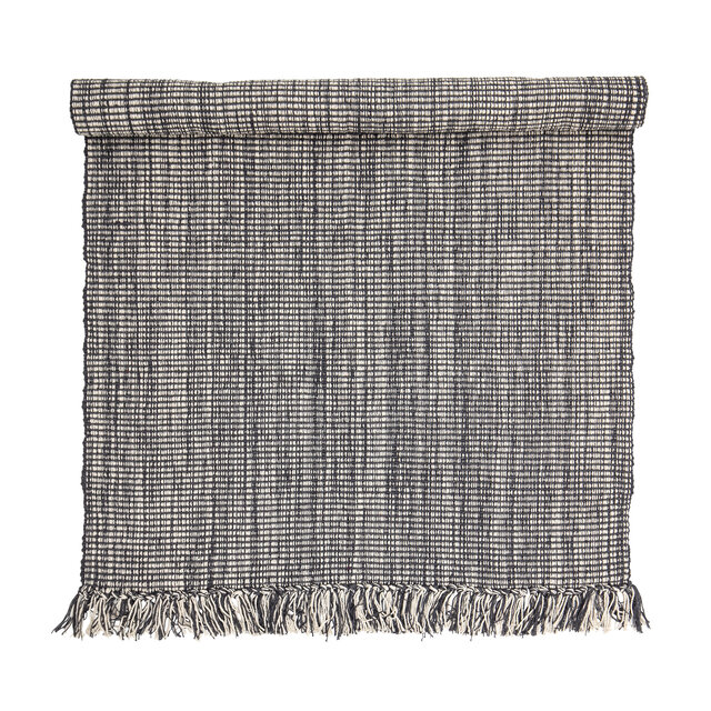 Bloomingville Tappeto in cotone - grigio Bloomingville Tappeto in cotone - grigio