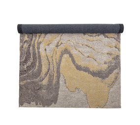 Bloomingville Cotton rug - yellow Bloomingville Cotton rug - yellow