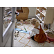 Bloomingville Vloerkleed katoen - geel 200x140cm Bloomingville Vloerkleed katoen - geel 200x140cm