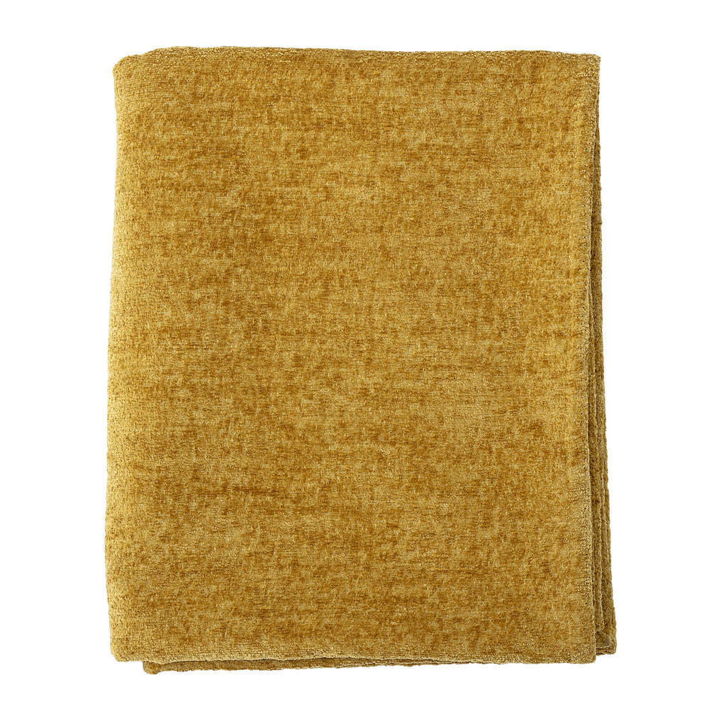 Bloomingville Gelb werfen - 170x140cm