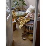 Bloomingville Plaid geel - 170x140cm Bloomingville Plaid geel - 170x140cm