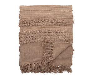 Bloomingville Throw cotton - pink Bloomingville Throw cotton - pink