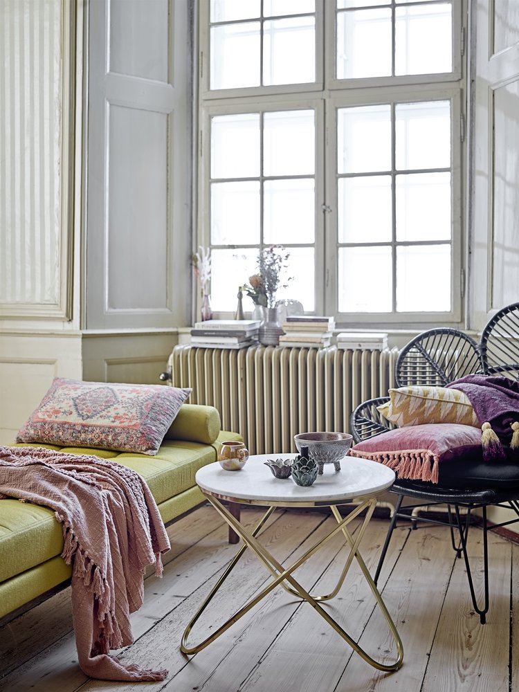 Bloomingville Baumwolle werfen - pink