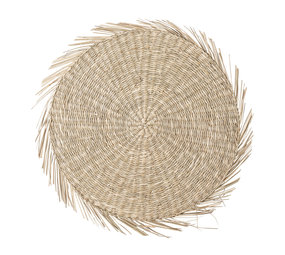 Bloomingville Placemats zeegras - naturel - set van 6 stuks Bloomingville Placemats zeegras - naturel - set van 6 stuks