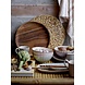 Bloomingville Placemats water hyacinth naturel - set van 6 stuks Bloomingville Placemats water hyacinth naturel - set van 6 stuks
