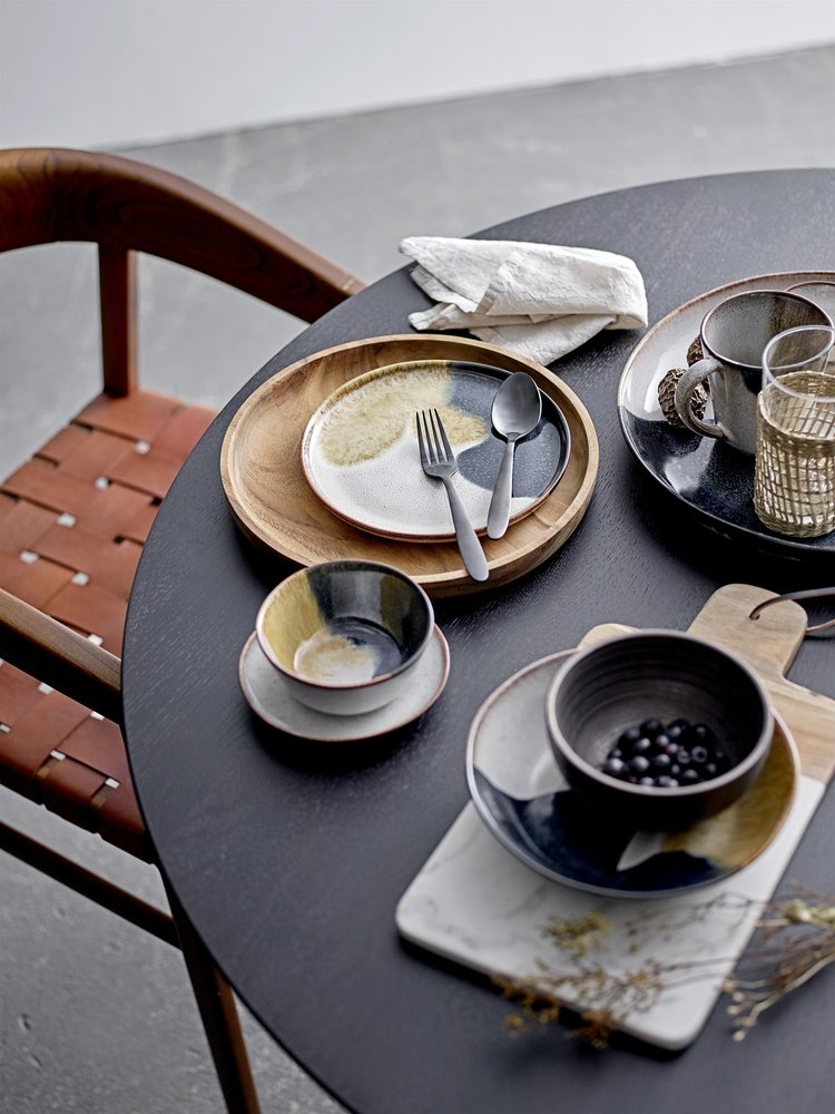 Bloomingville Jules plate - sett med 6 stk Ø22cm Bloomingville Jules plate - sett med 6 stk Ø22cm