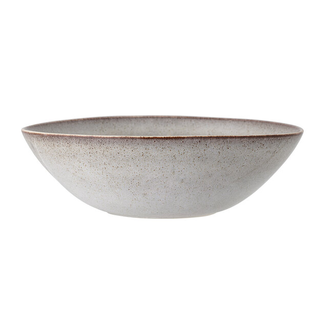 Bloomingville Sandrine serving dish gray - Ø32xH10 cm