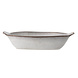 Bloomingville Sandrine serveerschaal grijs- L42,5xH9xW27,5 cm Bloomingville Sandrine serveerschaal grijs- L42,5xH9xW27,5 cm