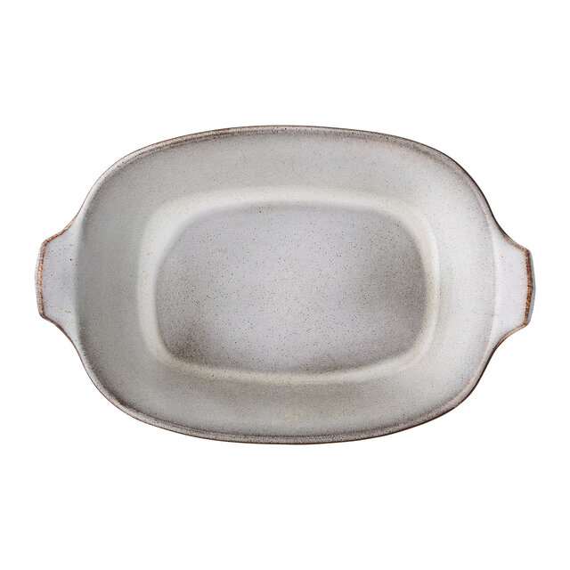 Bloomingville Sandrine serveerschaal grijs- L42,5xH9xW27,5 cm
