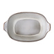 Bloomingville Sandrine serveerschaal grijs- L42,5xH9xW27,5 cm Bloomingville Sandrine serveerschaal grijs- L42,5xH9xW27,5 cm