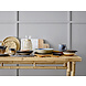 Bloomingville Aura bord blauw - set van 6 stuks Ø28,5 cm Bloomingville Aura bord blauw - set van 6 stuks Ø28,5 cm