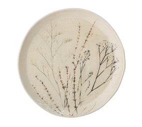 Bloomingville Bea bord naturel - set van 6 stuks Ø27,5 cm Bloomingville Bea bord naturel - set van 6 stuks Ø27,5 cm
