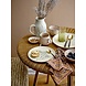 Bloomingville Bea bord naturel - set van 6 stuks Ø22 cm Bloomingville Bea bord naturel - set van 6 stuks Ø22 cm