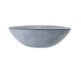 Bloomingville Sandrine serving bowl blue - Ø32xH10 cm Bloomingville Sandrine serving bowl blue - Ø32xH10 cm