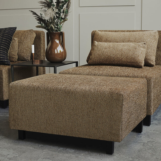 House Doctor Camphor pouf - camel House Doctor Camphor pouf - camel