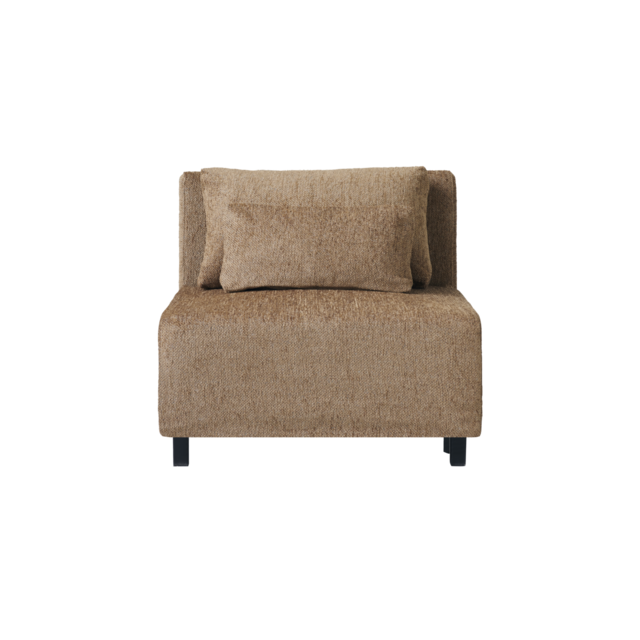 House Doctor Camphor soffmodul mittelement inkl 2 kuddar - kamel