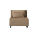 House Doctor Camphor bank module midden element incl 2 kussens - camel House Doctor Camphor bank module midden element incl 2 kussens - camel