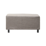 House Doctor Hazel night pouf - gray / brown House Doctor Hazel night pouf - gray / brown