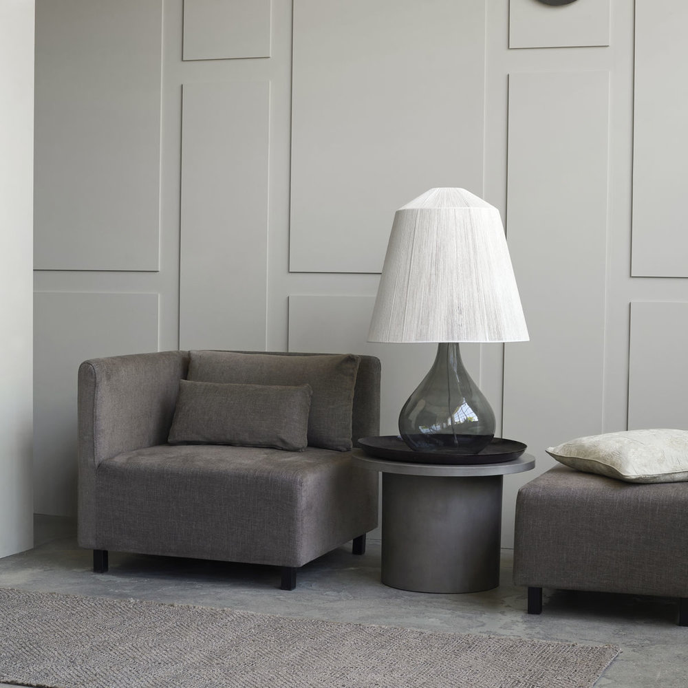 House Doctor Pouf notte nocciola - grigio / marrone