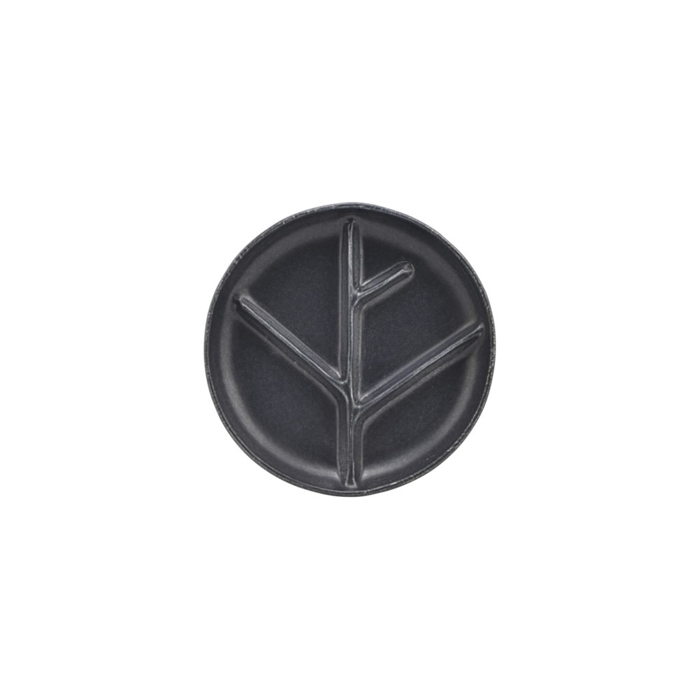 House Doctor Assiettes à branches gris foncé - lot de 6 pièces House Doctor Assiettes à branches gris foncé - lot de 6 pièces