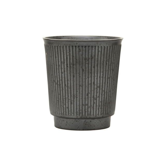 House Doctor Tasses Berica noir - lot de 12 pièces