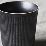 House Doctor Tasses Berica noir - lot de 12 pièces