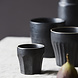 House Doctor Berica espresso kopjes zwart - set van 12 stuks House Doctor Berica espresso kopjes zwart - set van 12 stuks