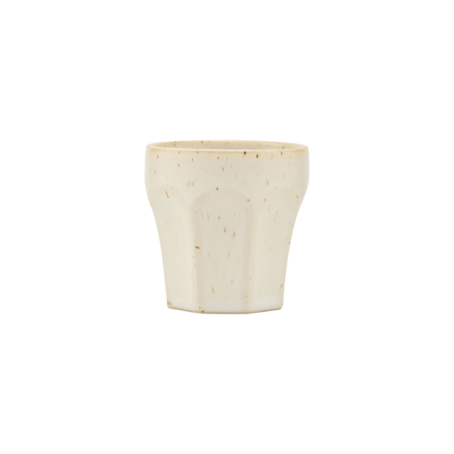 House Doctor Berica espressokopper beige - sett med 12 stk