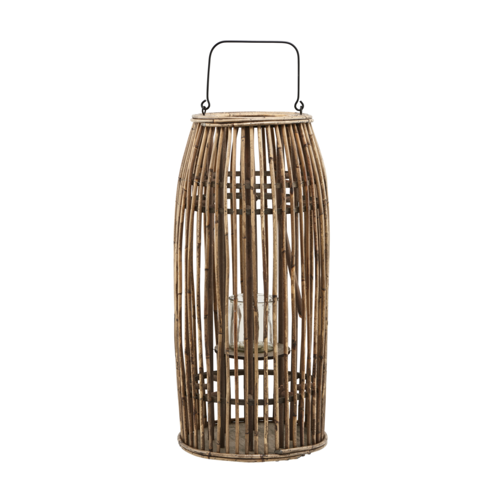 House Doctor Ova lantern rattan - natural House Doctor Ova lantern rattan - natural