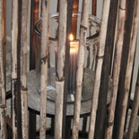 House Doctor Lanterne Ova en rotin - naturel