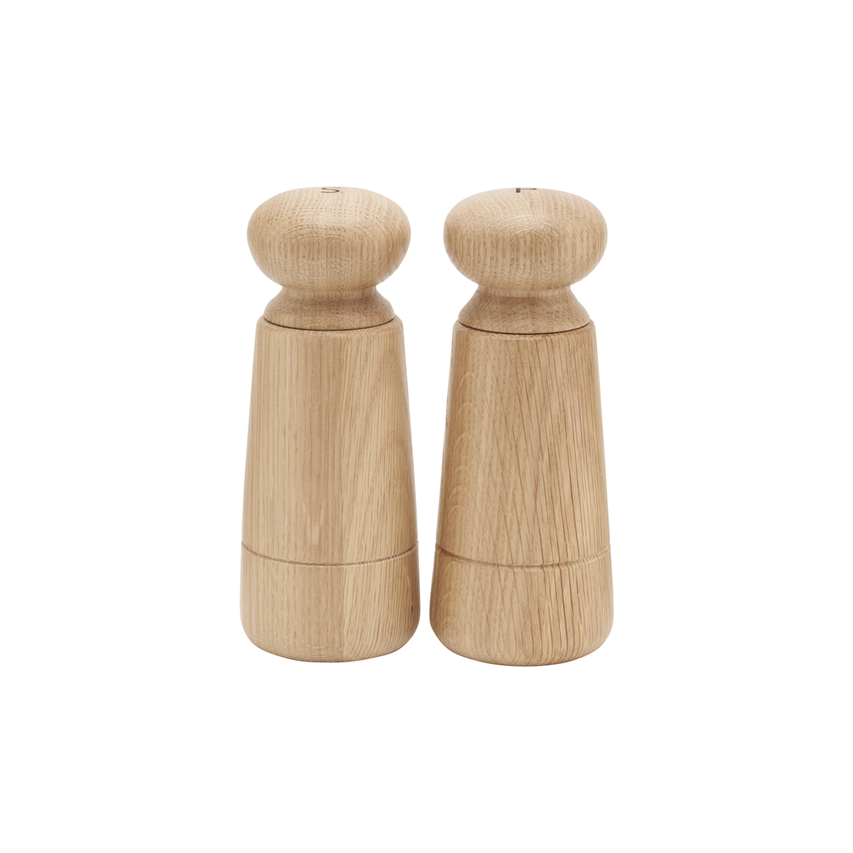 House Doctor Ensemble sel et poivre Wardha - bois de chêne