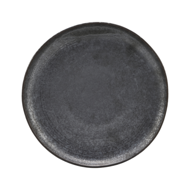House Doctor Pion lunch plates black / brown - set of 6 pieces