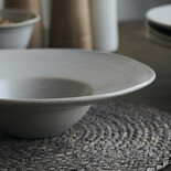 House Doctor Pion pasta plates white / gray - set of 6 pieces